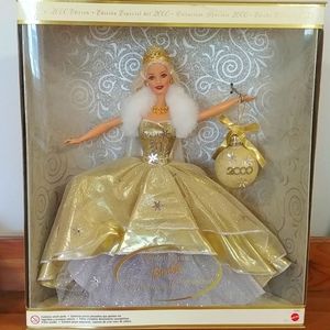 NEW 2000 Celebration Barbie Special Edition + 2 Bonus Barbie Gifts